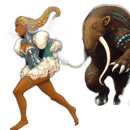 creature, animal, concept art, fantasy art transparent PNG cut-out