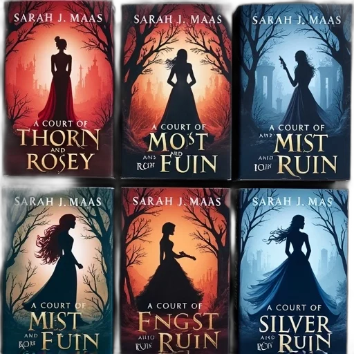 collection, five, books, sarah transparent PNG cut-out