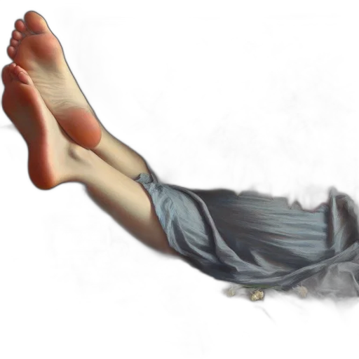 shoes, dress, staff, face transparent PNG cut-out