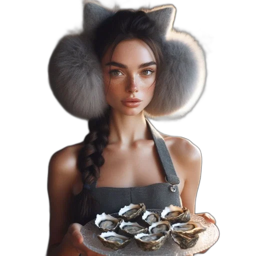 hat, jewelry, food, hair transparent PNG cut-out