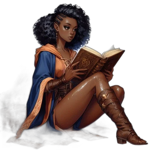 fantasy art, concept art, comic book art, pixel art transparent PNG cut-out