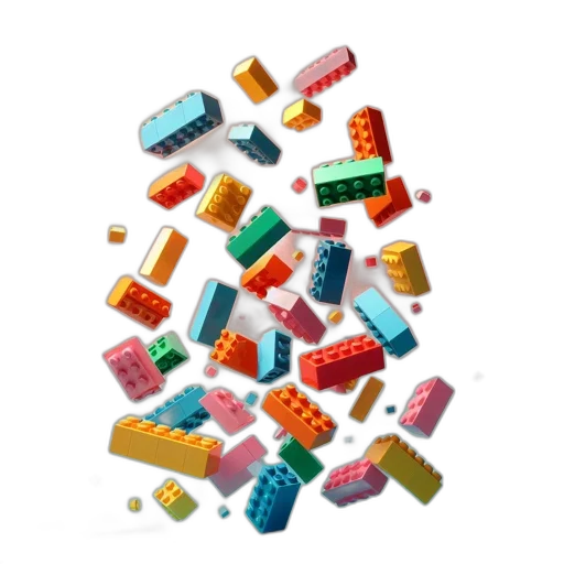 food, 3d render, pixel art, concept art transparent PNG cut-out