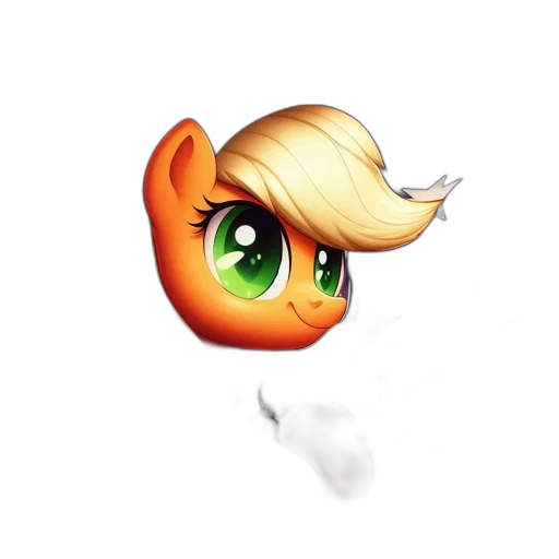 staff, mask, dragon, hair transparent PNG cut-out