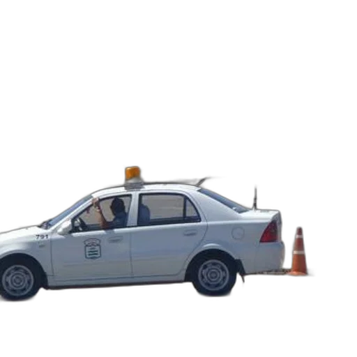 car, staff, robot, 3d render transparent PNG cut-out
