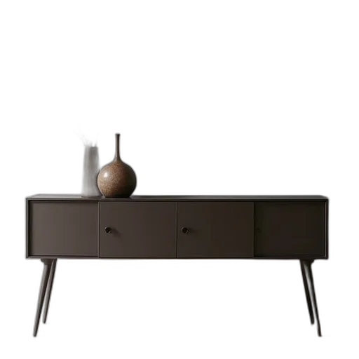 furniture, 3d render, photorealistic, earth tones transparent PNG cut-out