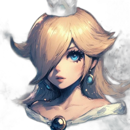 face, crown, mask, hair transparent PNG cut-out