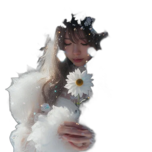flower, creature, dragon, mask transparent PNG cut-out