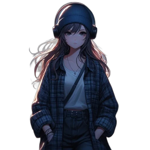 jacket, hat, dress, weapon transparent PNG cut-out