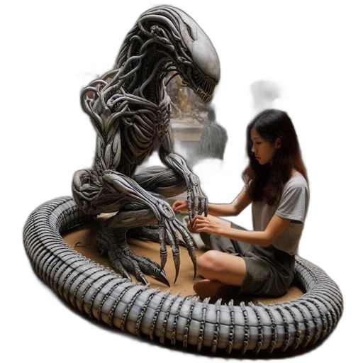 creature, animal, concept art, fantasy art transparent PNG cut-out