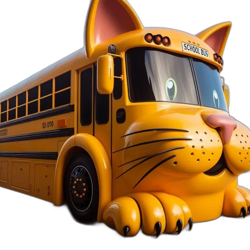 animal, car, 3d render, concept art transparent PNG cut-out
