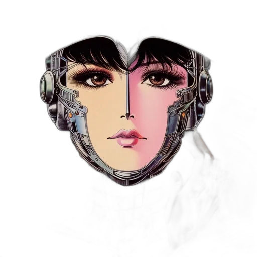 mask, face, robot, jewelry transparent PNG cut-out