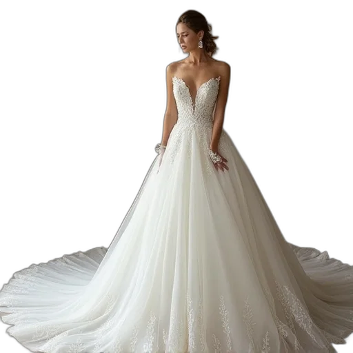 dress, sincerity, bridal, 6105 transparent PNG cut-out