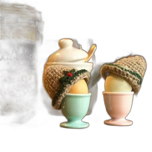 hat, food, 3d render, photorealistic transparent PNG cut-out