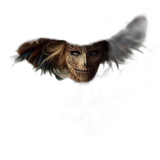 mask, creature, face, animal transparent PNG cut-out