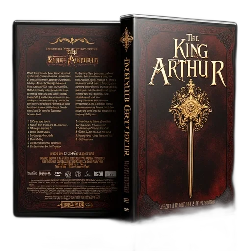 king, arthur, custom, dvd transparent PNG cut-out