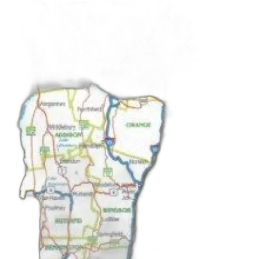 crown, jacket, map, vermont transparent PNG cut-out