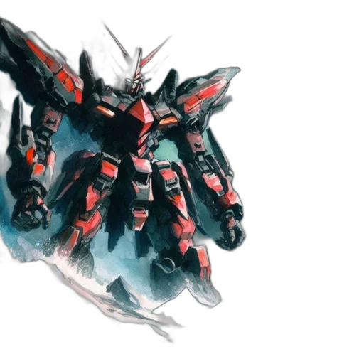 weapon, robot, dragon, concept art transparent PNG cut-out
