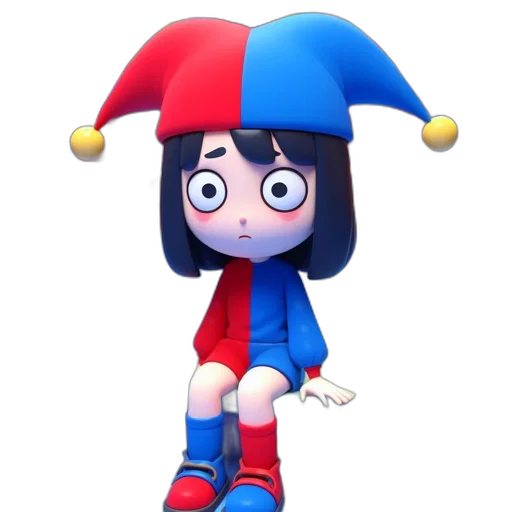 hat, creature, staff, dress transparent PNG cut-out