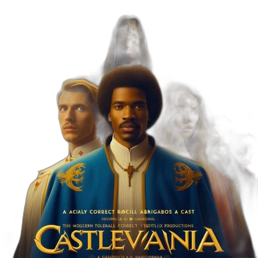 crown, jacket, staff, concept art transparent PNG cut-out