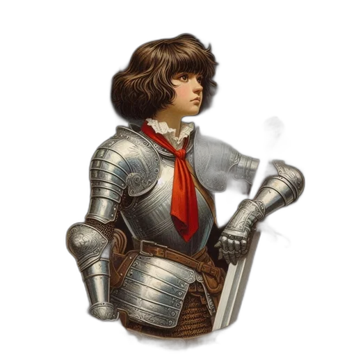 sword, staff, jacket, robot transparent PNG cut-out