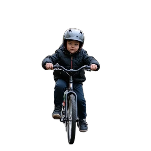jacket, photorealistic, young, child transparent PNG cut-out