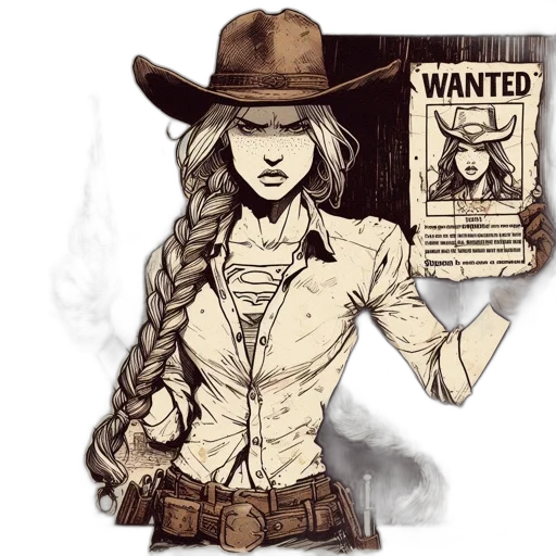 staff, jacket, hat, weapon transparent PNG cut-out