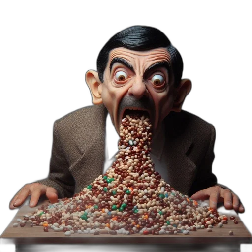 food, face, staff, creature transparent PNG cut-out