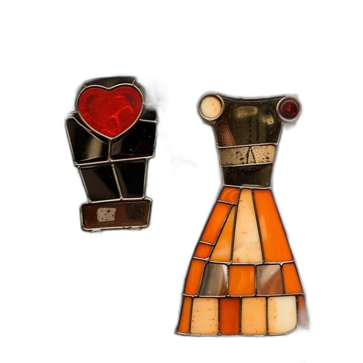 jewelry, robot, 3d render, concept art transparent PNG cut-out