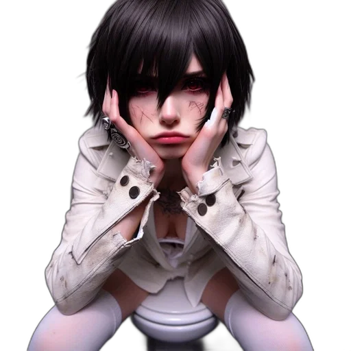 face, jacket, mask, robot transparent PNG cut-out