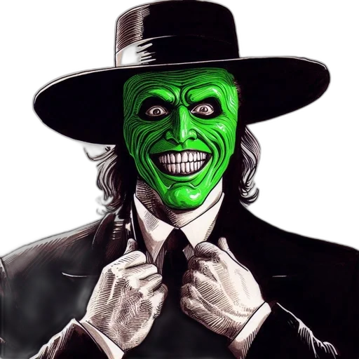 mask, face, hat, creature transparent PNG cut-out