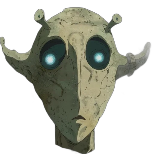 mask, face, creature, robot transparent PNG cut-out