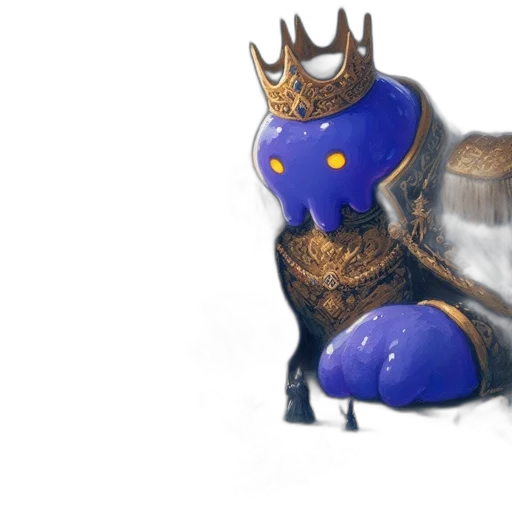 crown, mask, animal, creature transparent PNG cut-out