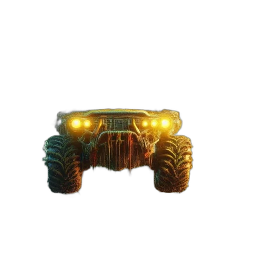 car, robot, weapon, creature transparent PNG cut-out