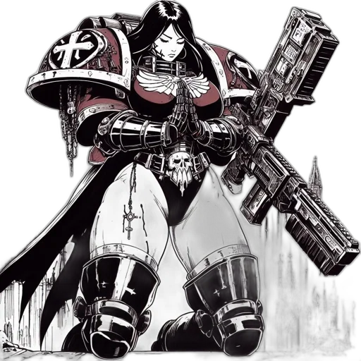 weapon, sword, robot, concept art transparent PNG cut-out