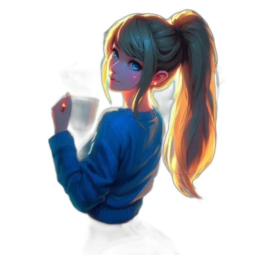 face, dress, robot, staff transparent PNG cut-out