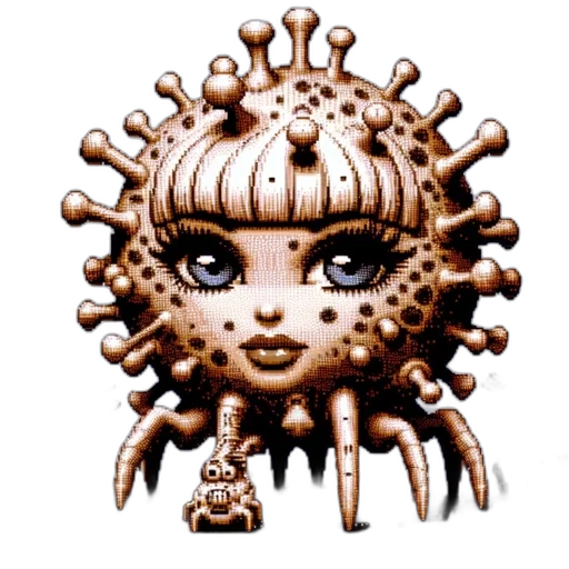jewelry, creature, crown, robot transparent PNG cut-out