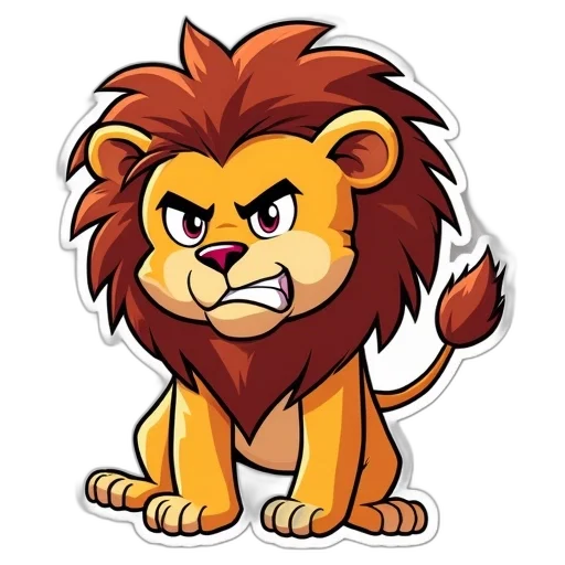 animal, crown, staff, cartoon transparent PNG cut-out