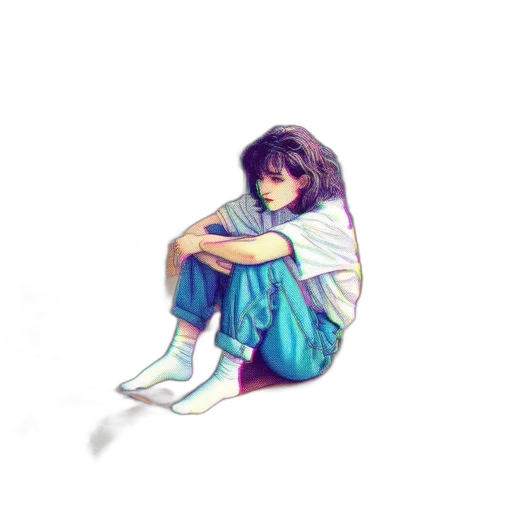 shoes, jacket, dress, face transparent PNG cut-out