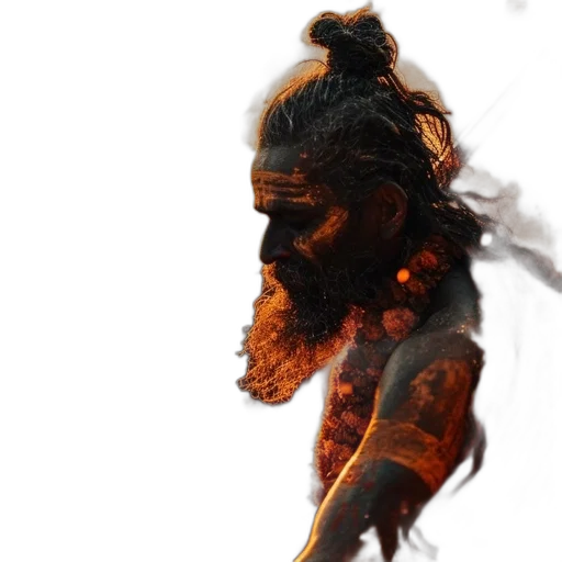 mask, hair, dragon, face transparent PNG cut-out