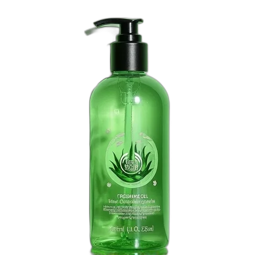 bottle, body, shop, aloe transparent PNG cut-out