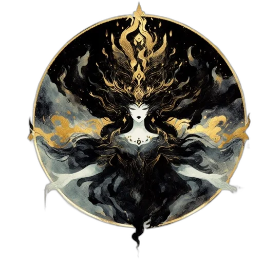 crown, mask, dragon, hair transparent PNG cut-out