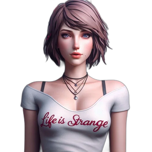 dress, jewelry, staff, face transparent PNG cut-out