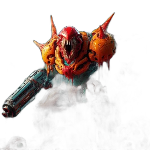 robot, dragon, creature, mask transparent PNG cut-out