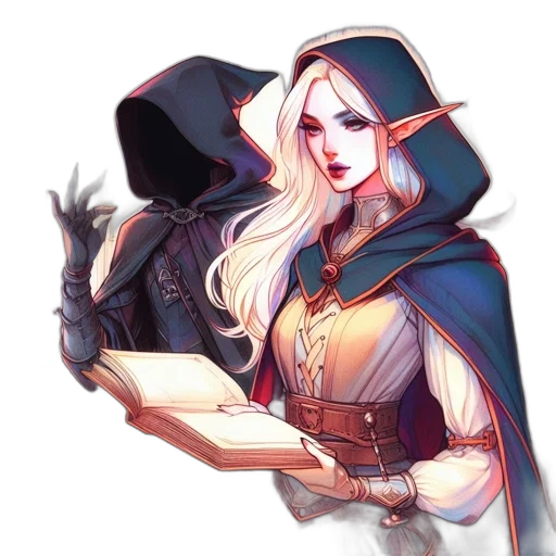 staff, mask, sword, fantasy art transparent PNG cut-out