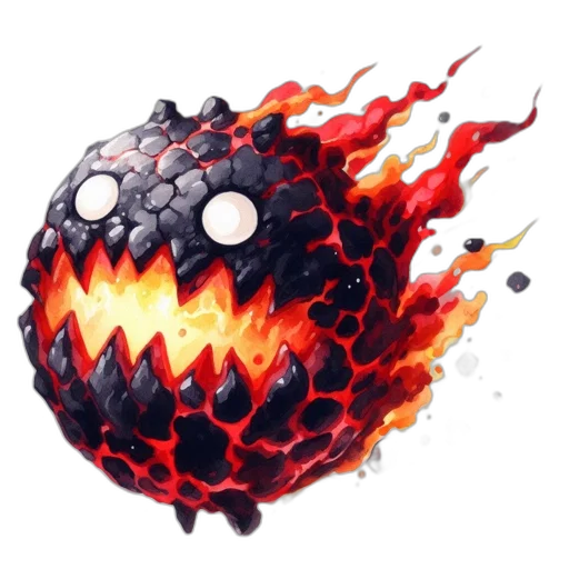 dragon, staff, weapon, creature transparent PNG cut-out