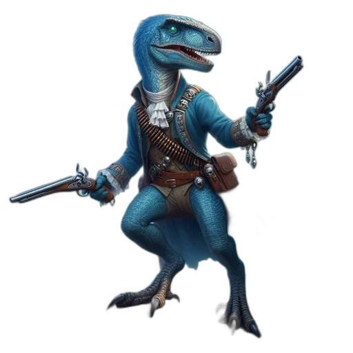 dragon, creature, animal, staff transparent PNG cut-out