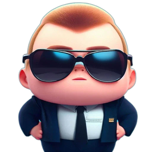 staff, concept art, cartoon, 3d render transparent PNG cut-out