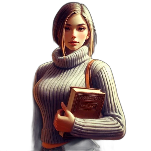 jacket, staff, face, dress transparent PNG cut-out