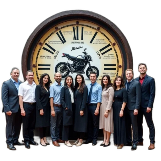 staff, group, people, posing transparent PNG cut-out