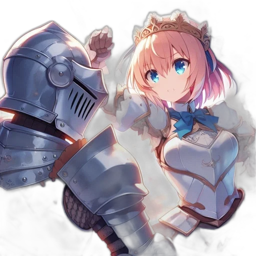 robot, weapon, sword, crown transparent PNG cut-out